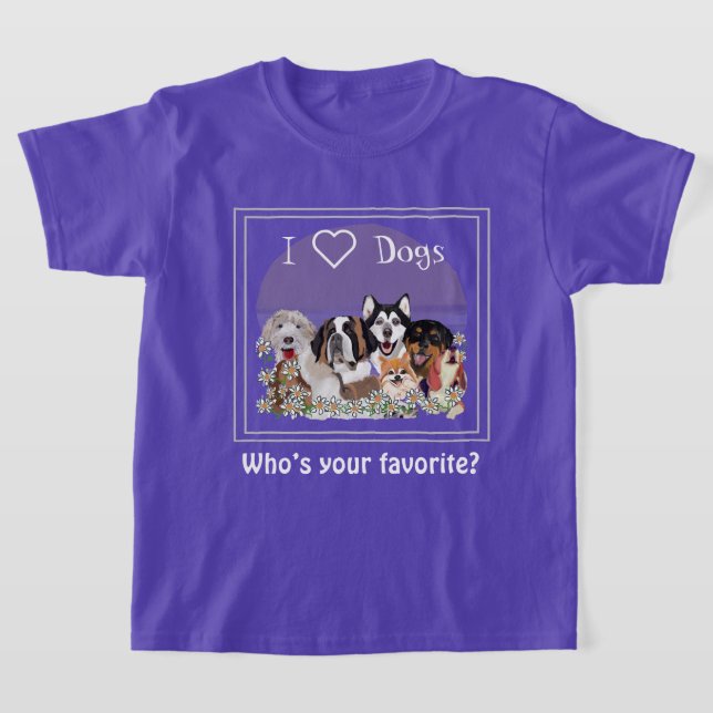 Personalisieren Sie den T - Shirt Text Dog Pack (Ablage )