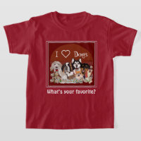 Personalisieren Sie den T - Shirt Text Dog Pack