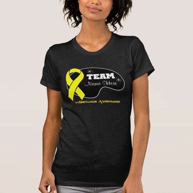 Personalisieren Sie den Teamnamen - Sarkom T-Shirt (Vorderseite)