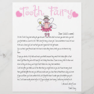 Personalisieren Sie den Zauber "Tooth Fairy"