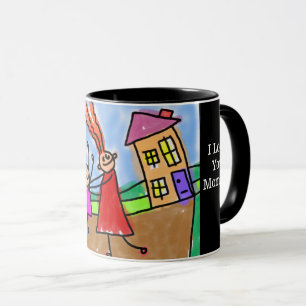 Personalisieren Sie die Artwork des Kindes mit Nam Tasse