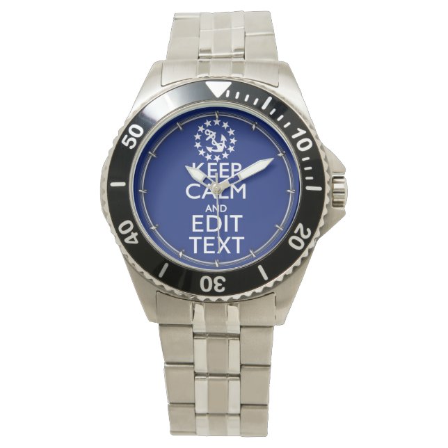 Personalisieren Sie die Behielt und bearbeiten Sie Armbanduhr (Vorderseite)