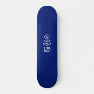 Personalisieren Sie die Behielt und bearbeiten Sie Skateboard