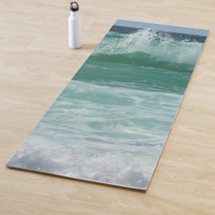 Personalisieren Sie die Fitness der Meereswellen a Yogamatte