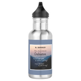 Personalisieren Sie die Glückwunsch der Ordination Edelstahlflasche
