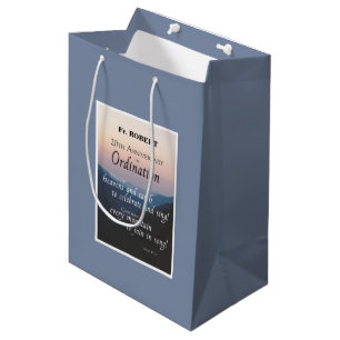 Personalisieren Sie die Glückwunsch der Ordination Mittlere Geschenktüte