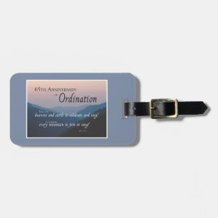 Personalisieren Sie die Glückwunsch für die Ordina Gepäckanhänger