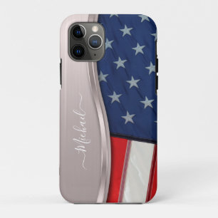 Personalisieren Sie die Imitate der US-Flagge Rose Case-Mate iPhone Hülle