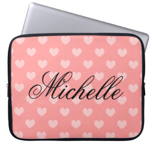 Personalisieren Sie die Laptop-Hülle des Korallenp Laptopschutzhülle