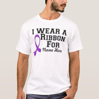 Personalisieren Sie die Lila Multifunktionsleiste. T-Shirt