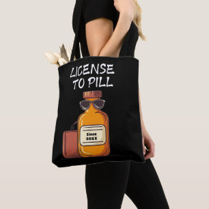 Personalisieren Sie die Lizenz für Pille   Pharmaz Tasche