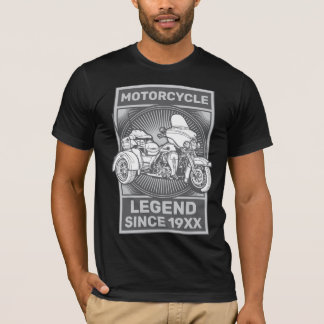 Personalisieren Sie die Motorradtribüne T-Shirt