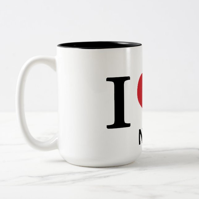 Personalisieren Sie die Tasse des Kaffees. (Links)