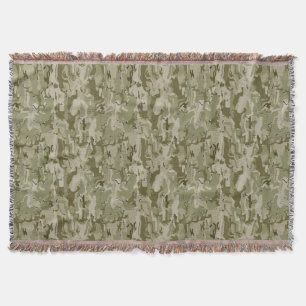 Personalisieren Sie diese Camouflage Decke