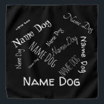Personalisieren Sie diese Vorlage, NAME PET, Halstuch<br><div class="desc">Hallo Kunde, können Sie auf die Schreibweise dieses Produkts eingreifen und anpassen Sie es nach Ihren Wünschen. Das Einsetzen des Namens oder der Telefonnummer in den Kragen kann bei Verlust Ihres Hundes oder Ihrer Katze hilfreich sein. Um dies zu tun schauen Sie auf der rechten Seite dieses Beitrags und klicken...</div>