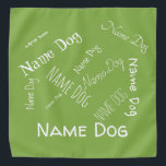 Personalisieren Sie diese Vorlage, NAME PET, Halstuch<br><div class="desc">Hallo Kunde, können Sie auf die Schreibweise dieses Produkts eingreifen und anpassen Sie es nach Ihren Wünschen. Das Einsetzen des Namens oder der Telefonnummer in den Kragen kann bei Verlust Ihres Hundes oder Ihrer Katze hilfreich sein. Um dies zu tun schauen Sie auf der rechten Seite dieses Beitrags und klicken...</div>