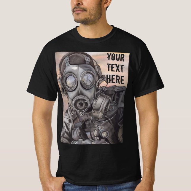 Personalisieren Sie diesen Desaster des Krieges T-Shirt (Vorderseite)
