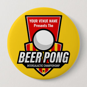 Personalisieren Sie dieses Beer Pong Logo Button