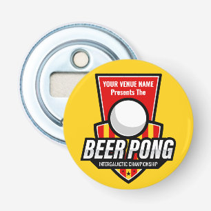 Personalisieren Sie dieses Beer Pong Logo Flaschenöffner