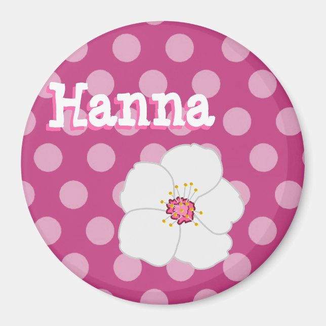 Personalisieren Sie dieses Magnet für den gepunkte (Vorne)