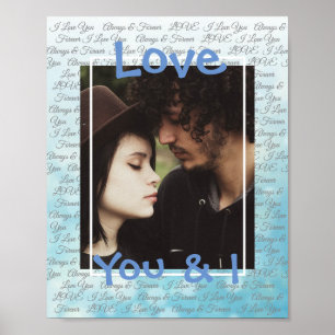 Personalisieren Sie dieses Poster "Liebe" mit Ihre