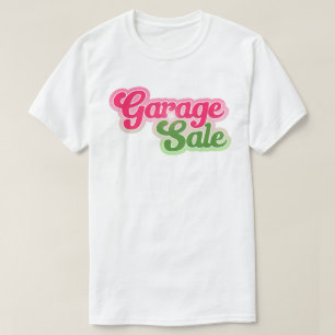 Personalisieren Sie dieses süße Garage-Sale-T-Shir T-Shirt