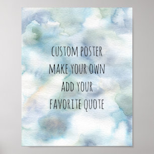 personalisieren Sie ein individuelles Poster mit e