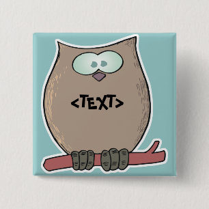 Personalisieren Sie eine Eule, <TEXT> Button