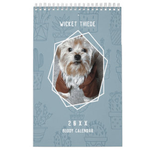 Personalisieren Sie es! Kaktus-Kühler-Pet-Buddy-Ka Kalender