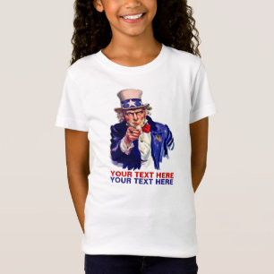 Personalisieren Sie es Onkel Sam T-Shirt