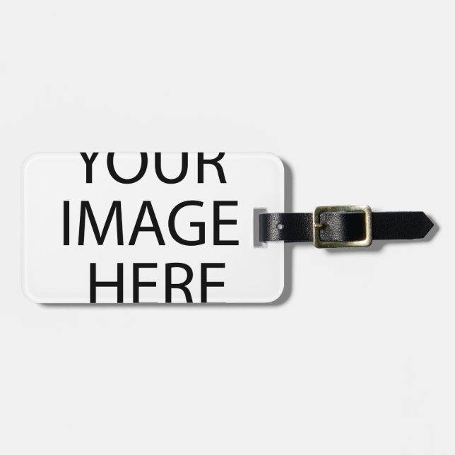 personalisieren Sie es selbst Gepäckanhänger (Vorderseite horizontal)