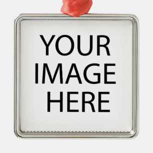 personalisieren Sie es selbst Silbernes Ornament
