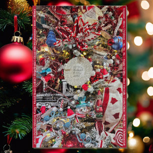 Personalisieren Sie Familienname Weihnachtsgeschen
