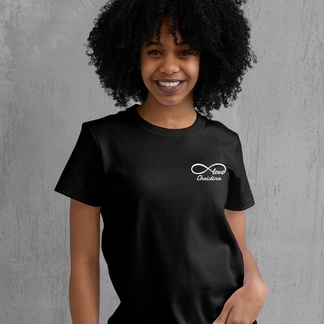 Personalisieren Sie Forever Love Couple T-Shirt (Von Creator hochgeladen)