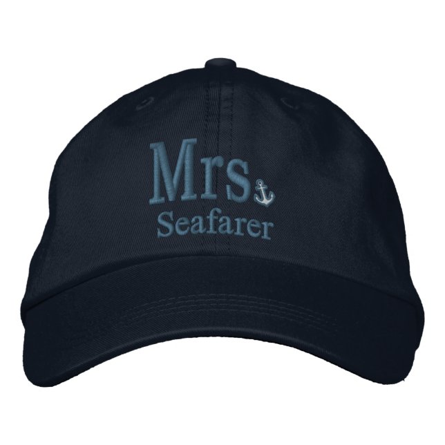 Personalisieren Sie Herrn & Frau Embroidery bestic Bestickte Kappe (Vorderseite)