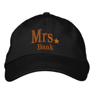 Personalisieren Sie Herrn & Frau Embroidery bestic Bestickte Kappe