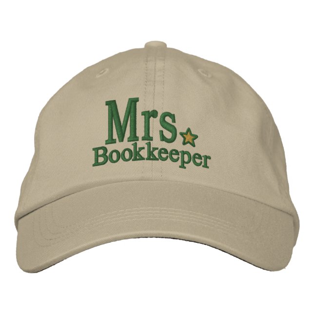 Personalisieren Sie Herrn & Frau Embroidery bestic Bestickte Kappe (Vorderseite)