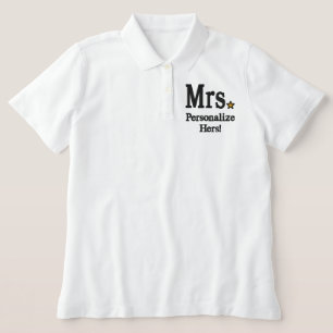 Personalisieren Sie Herrn & Frau Stickerei bestick