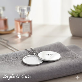 Personalisieren Sie Ihr eigenes Sterlingsilber Medaillon