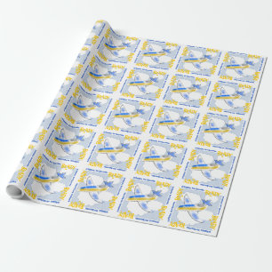 Personalisieren Sie Ihr Jet-Flugzeug Geschenkpapier