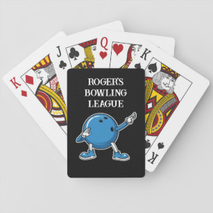 Personalisieren Sie Ihre Bowling-Karten Spielkarten