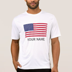 Personalisieren Sie Ihre Daten mit Ihrem Namen USA T-Shirt