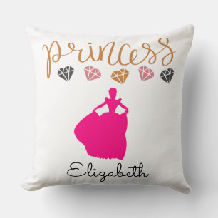 Personalisieren Sie Ihre eigene Prinzessin Kissen