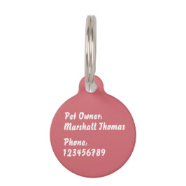 Personalisieren Sie Ihre eigenen Haustiermarke