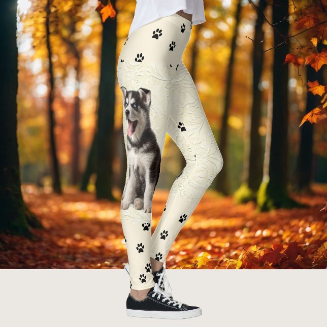Personalisieren Sie Ihre Hunde Foto Leggings (Von Creator hochgeladen)