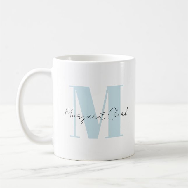 Personalisieren Sie Ihre Initial- und Namensgebung Kaffeetasse (Links)