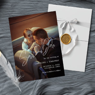 Personalisieren Sie Ihre Liebe: Einfaches und eleg Save The Date