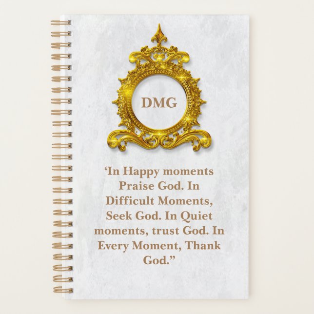 "Personalisieren Sie Ihre Produktivität mit maßges Planer (Vorderseite)