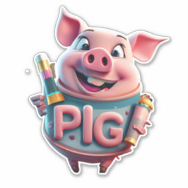 Personalisieren Sie Ihre Welt mit Schweineklebern Aufkleber
