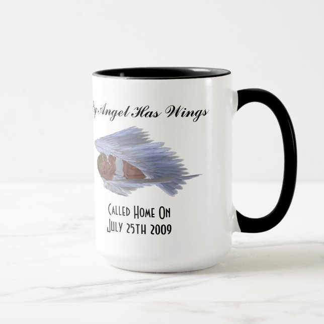 Personalisieren Sie Ihre Wings-Tasse Tasse (Rechts)